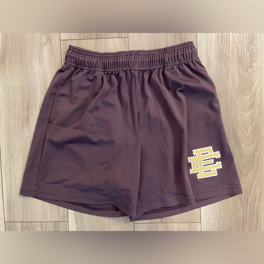 Eric Emanuel Shorts - Mauve/Yellow